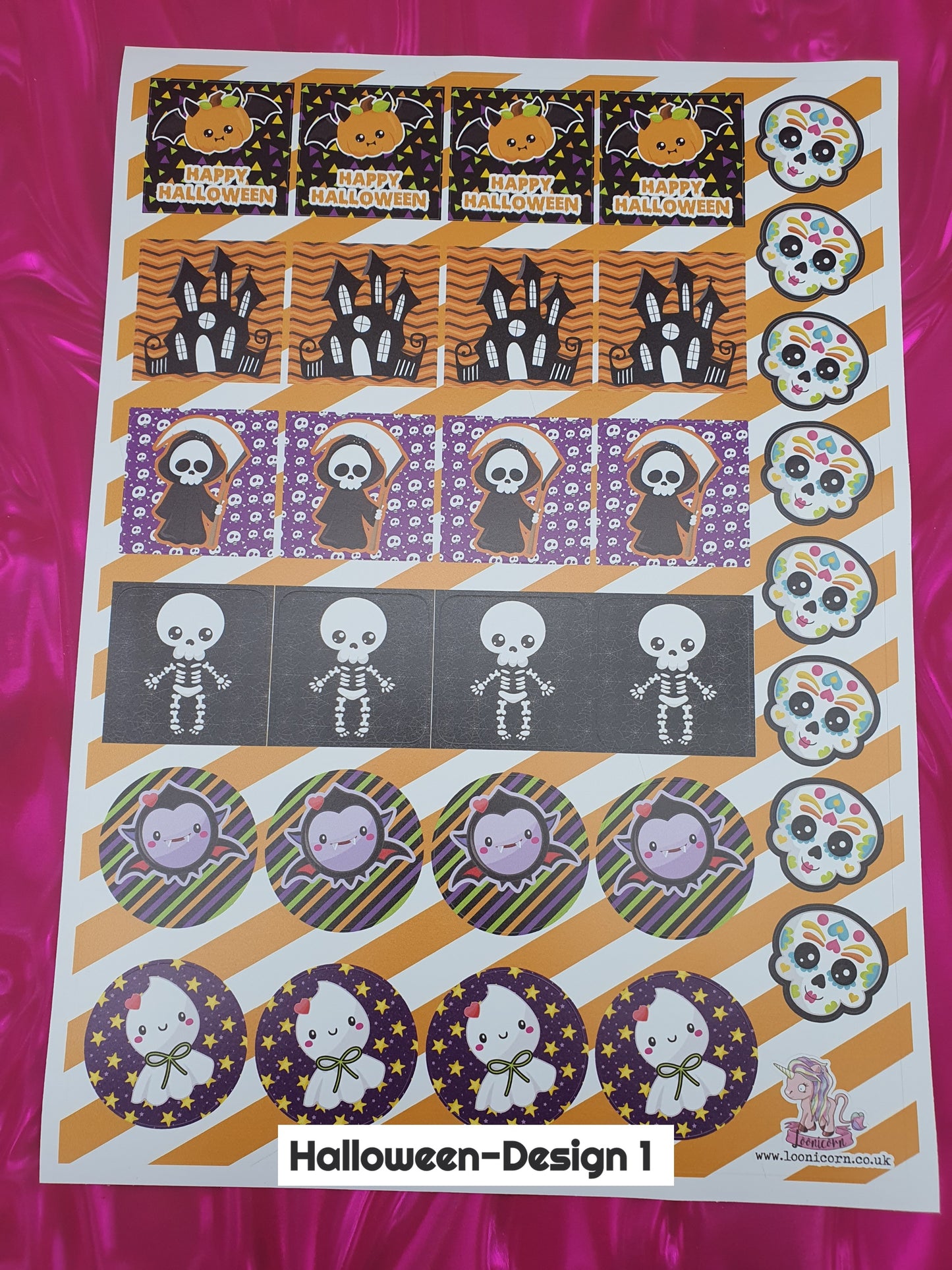 Halloween  - Sticker Sheet