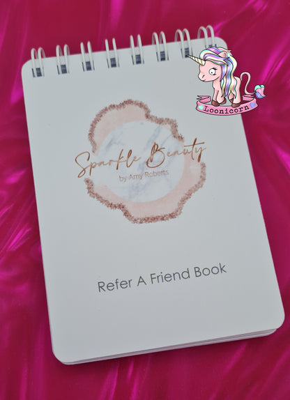 Refer A Friend Cards/Book